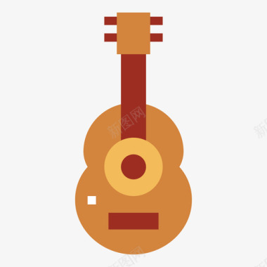吉他嬉皮士和和平2平装图标图标