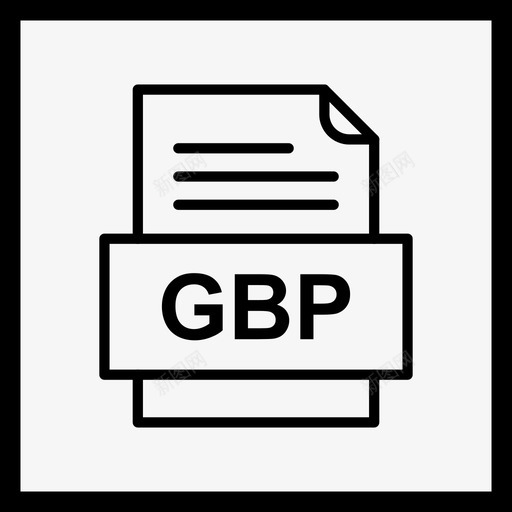 gbp文件文件图标文件类型格式svg_新图网 https://ixintu.com 41种 gbp 图标 文件 格式 类型