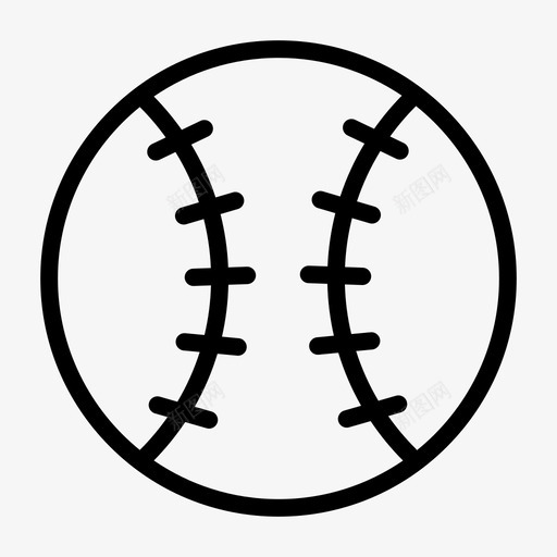 棒球板球硬球图标svg_新图网 https://ixintu.com 板球 棒球 硬球 运动