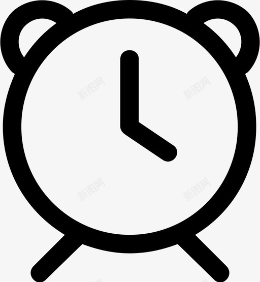 闹钟提醒时间图标svg_新图网 https://ixintu.com 提醒 时间 计时器 闹钟
