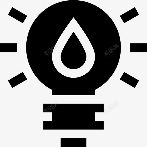 灯可持续能源28充满图标svg_新图网 https://ixintu.com 充满 持续 能源
