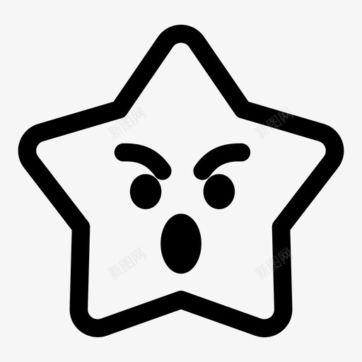 表情情感脸图标svg_新图网 https://ixintu.com 微笑 情感 明星 明星表情 脸 表情