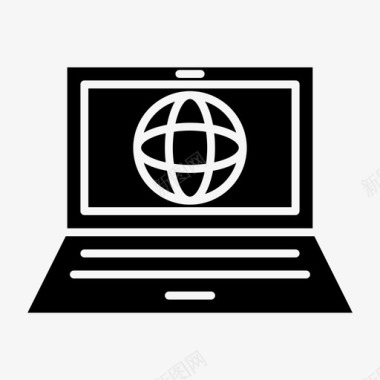 internet计算机连接图标图标