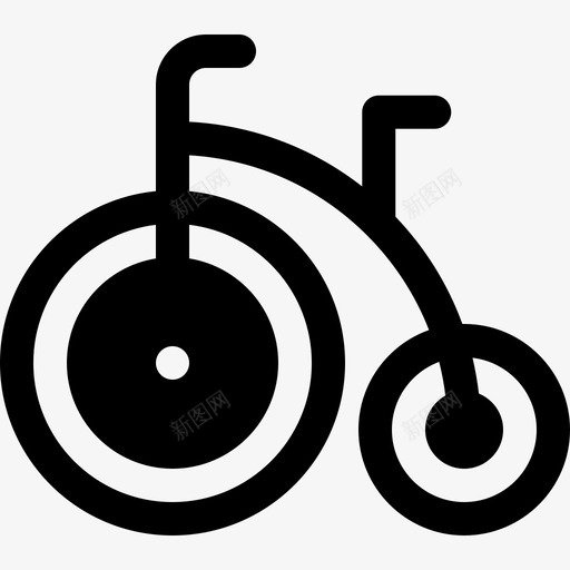 自行车马戏团64装满图标svg_新图网 https://ixintu.com 自行车 装满 马戏团64