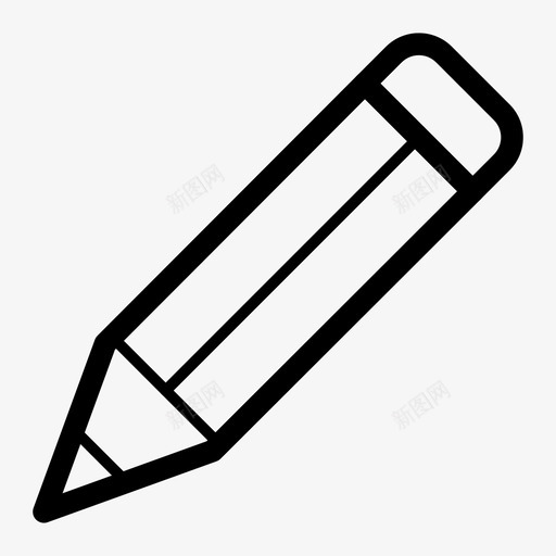 铅笔建筑设备图标svg_新图网 https://ixintu.com 工作 工具 建筑 翻新 设备 铅笔