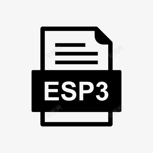 esp3文件文件图标文件类型格式svg_新图网 https://ixintu.com 41种文件格式 esp3文件文件图标 文件类型 格式