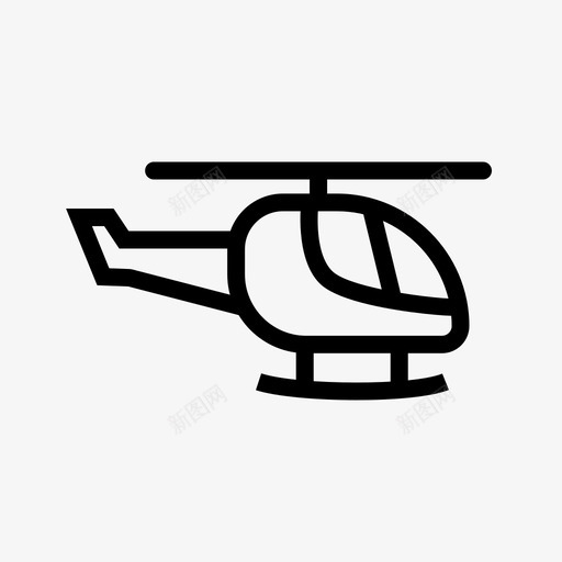 直升机飞行器螺旋桨图标svg_新图网 https://ixintu.com 直升机 螺旋桨 螺旋桨飞机 运输工具 飞行器