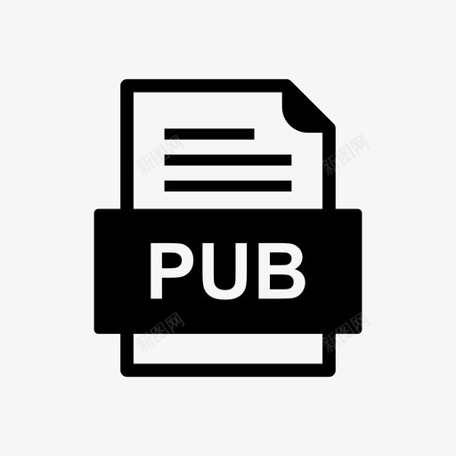 pub文件文档图标文件类型格式svg_新图网 https://ixintu.com 41个 pub 图标 文件 文档 格式 类型