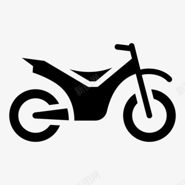 摩托车汽车自行车图标图标
