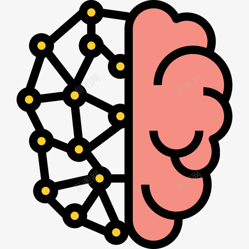 大脑智能设备2线性颜色图标svg_新图网 https://ixintu.com 大脑 智能 线性 设备 颜色
