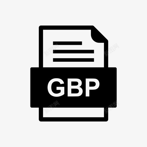 gbp文件文件图标文件类型格式svg_新图网 https://ixintu.com 41种 gbp 图标 文件 格式 类型