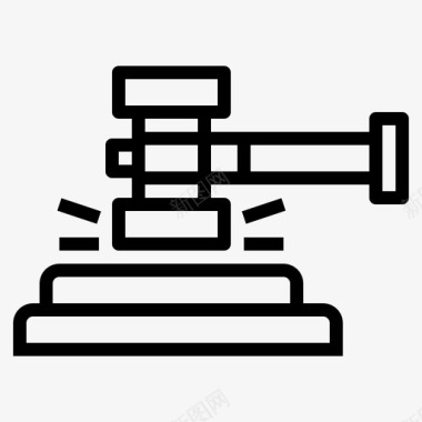 拍卖银行60直线图标图标