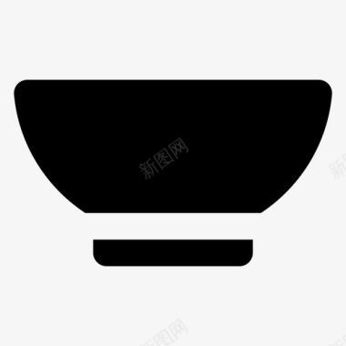 碗食物厨房用具图标图标
