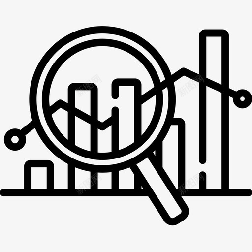 分析大数据17线性图标svg_新图网 https://ixintu.com 分析 大数 数据 线性