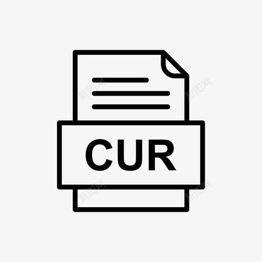 cur文件文件图标文件类型格式svg_新图网 https://ixintu.com 41个文件格式 cur文件文件图标 文件类型 格式