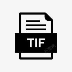 TIF文件tif文件文件图标文件类型格式高清图片