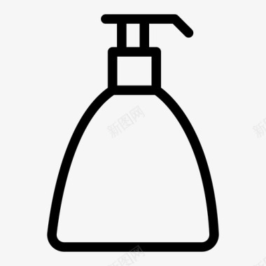 肥皂清洁剂洗手液图标图标
