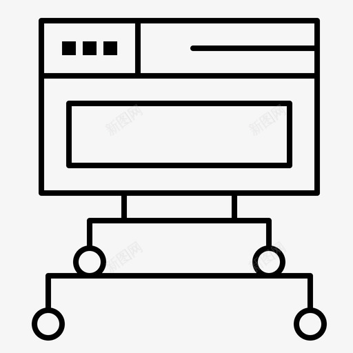 计算机连接数据图标svg_新图网 https://ixintu.com 数据 数据库 数据管理 计算机 连接