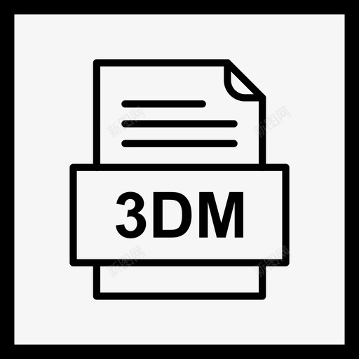 3dm文件文件图标文件类型格式svg_新图网 https://ixintu.com 3dm文件文件图标 41种文件格式 文件类型 格式
