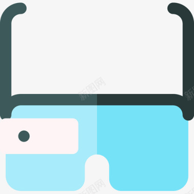 谷歌眼镜电子41平板图标图标