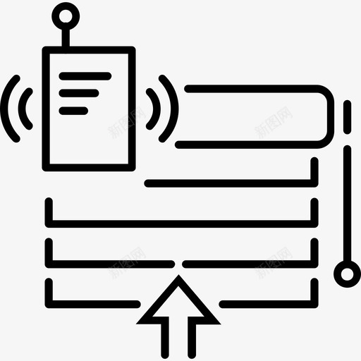 智能百叶窗家电家居图标svg_新图网 https://ixintu.com 家居 家电 智能 智能建筑 百叶窗