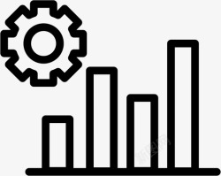 行业趋势行业图表增长机器人技术图标高清图片