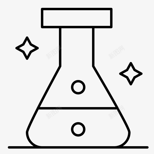 烧瓶erlenmeyer烧瓶实验室图标svg_新图网 https://ixintu.com erlenmeyer 元件 制药 医疗 实验室 烧瓶