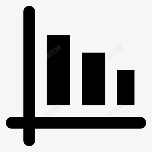 条形图分析统计表示图标svg_新图网 https://ixintu.com 分析 图标 字形 材质 条形图 用户界面 统计 统计表 表示