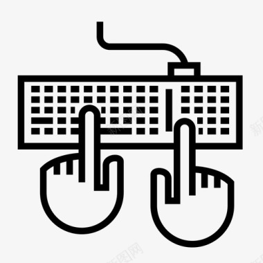 键盘计算机硬件图标图标