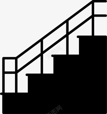 楼梯台阶上图标图标