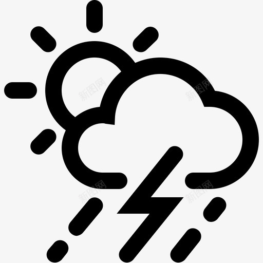 thunderstorm-day-2svg_新图网 https://ixintu.com thunderstorm-day-2