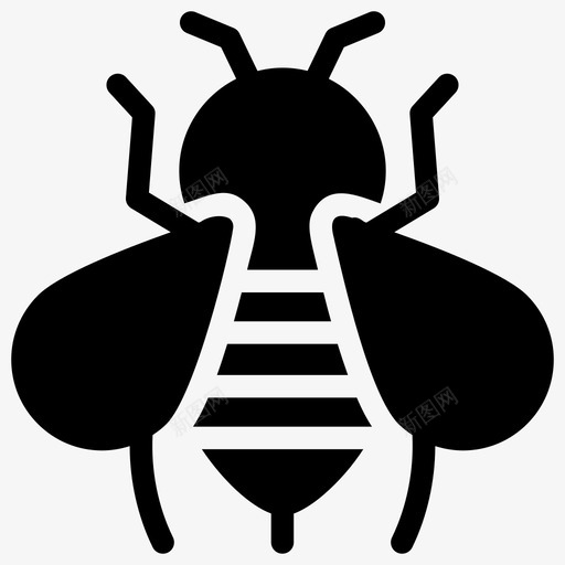蜜蜂大黄蜂表情符号图标svg_新图网 https://ixintu.com 图标 大黄蜂 情感 符号 蜜蜂 表情