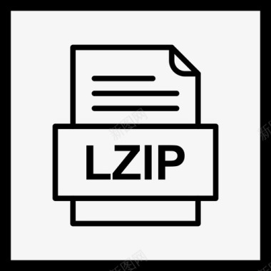 lzip文件文件图标文件类型格式图标