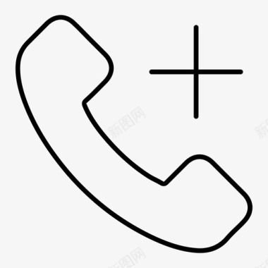 添加电话呼叫电话图标图标