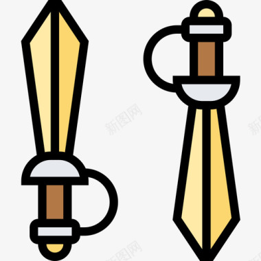 剑玩具15线颜色图标图标