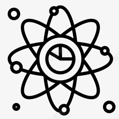 原子连接图形图标图标