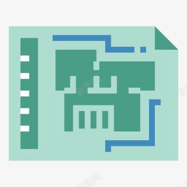 平面图建筑108图标图标