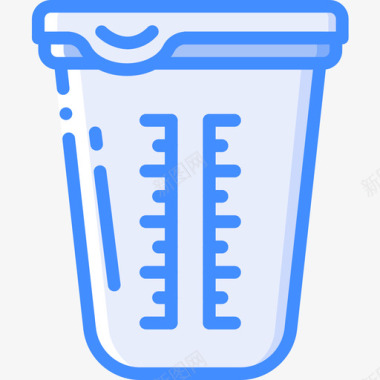 特百惠容器4蓝色图标图标