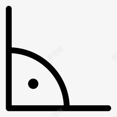 角边数学图标图标