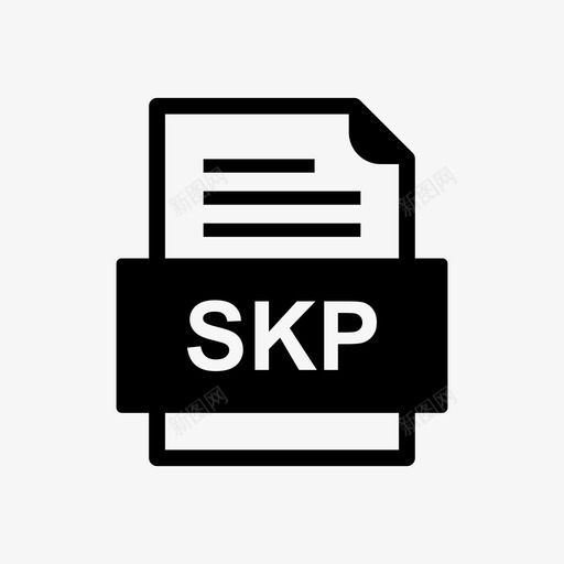 skp文件文件图标文件类型格式svg_新图网 https://ixintu.com 41种文件格式 skp文件文件图标 文件类型 格式