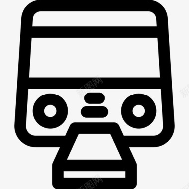单轨公共交通4直达图标图标