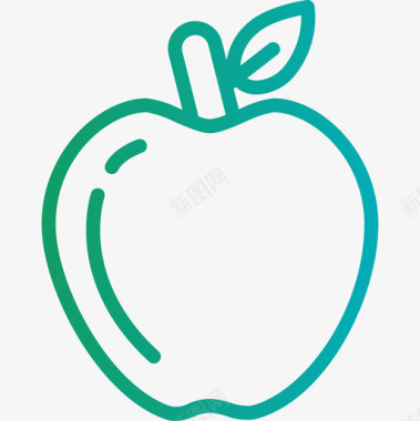 苹果eco13渐变色图标图标