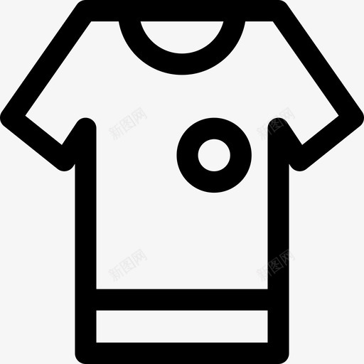 球衣衬衫运动图标svg_新图网 https://ixintu.com 伙计 制服 团队 球衣 衬衫 运动