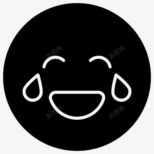 欢乐表情表情符号情感图标svg_新图网 https://ixintu.com 图标 情感 欢乐 符号 表情
