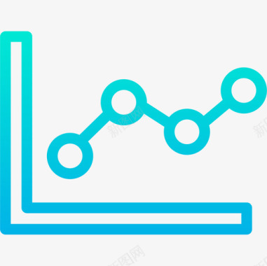折线图业务241梯度图标图标