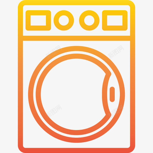 洗衣机家用电器设备3坡度图标svg_新图网 https://ixintu.com 坡度 家用 洗衣机 电器设备