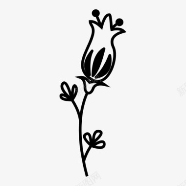花卉花园手绘花卉系列1图标图标
