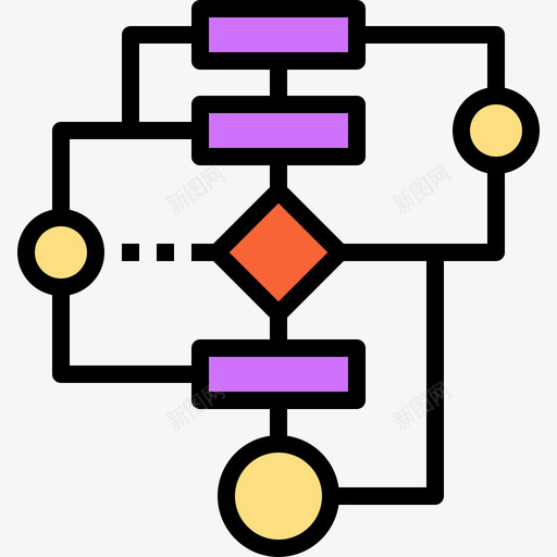 算法网页开发41线颜色图标svg_新图网 https://ixintu.com 开发 算法 网页 颜色