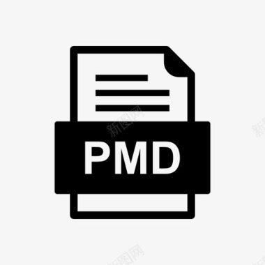 pmd文件文档图标文件类型格式图标