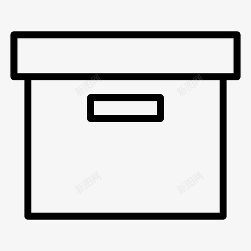 包装盒礼品包装图标svg_新图网 https://ixintu.com 产品 包装 包装盒 技术 礼品 营销 采购
